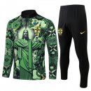 Felpa Allenamento Brasile 2025/26 Verde