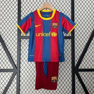 Maglia Barcellona Home Retro Bambino 2010 2011 Maglia Barcellona Home Retro Bambino 2010 2011