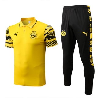 Polo Borussia Dortmund Set Completo 2022/23 Giallo Polo Borussia Dortmund Set Completo 2022/23 Giallo