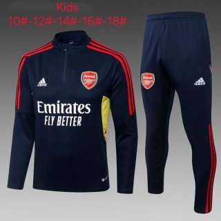 Bambino Felpa Allenamento Arsenal 2023 Blu Bambino Felpa Allenamento Arsenal 2023 Blu