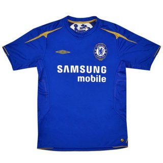 Thailandia Maglia Chelsea Home Retro 2005 2006 Blu Thailandia Maglia Chelsea Home Retro 2005 2006 Blu