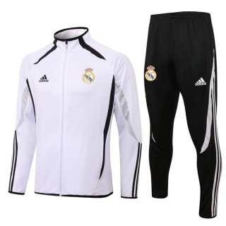 Giacca Real Madrid 2022/23 Bianco Nero Giacca Real Madrid 2022/23 Bianco Nero