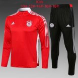 Bambino Giacca Bayern 2022 Rosso Nero