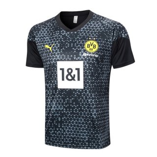 Maglia Formazione Borussia Dortmund 2024 Grigio Nero Maglia Formazione Borussia Dortmund 2024 Grigio Nero