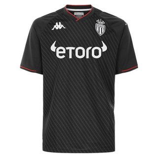 Thailandia Maglia AS Monaco Away 2021/22 Nero Thailandia Maglia AS Monaco Away 2021/22 Nero
