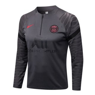 Felpa Allenamento PSG Top 2023 Grigio 5 Felpa Allenamento PSG Top 2023 Grigio 5