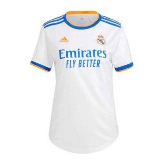 Thailandia Maglia Real Madrid Home Donna 2021/22 Thailandia Maglia Real Madrid Home Donna 2021/22