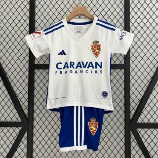 Maglia Real Zaragoza Home Bambino 2023/24 Maglia Real Zaragoza Home Bambino 2023/24