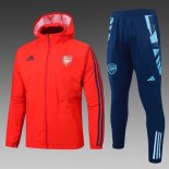 Giacca a vento Arsenal Set Completo 2025/26 Rosso