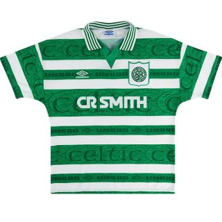 Thailandia Maglia Celtic Home Retro 1995 1997 Verde Thailandia Maglia Celtic Home Retro 1995 1997 Verde