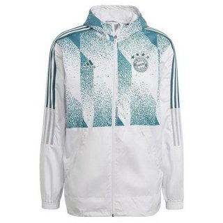 Giacca a vento Bayern 2021/22 Bianco Giacca a vento Bayern 2021/22 Bianco