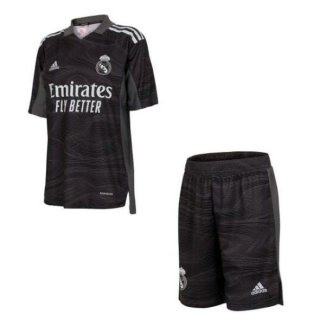 Maglia Real Madrid Portiere Bambino 2021/22 Nero Maglia Real Madrid Portiere Bambino 2021/22 Nero
