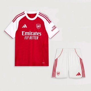 Maglia Arsenal Prima Bambino 2025/26 Maglia Arsenal Prima Bambino 2025/26