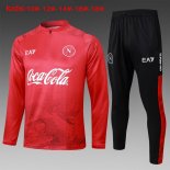 Bambino Felpa Allenamento Napoli 2024/25 Rosso