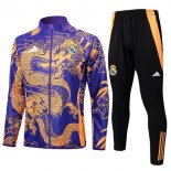 Giacca Real Madrid 2024/25 Porpora Giallo