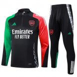 Felpa Allenamento Arsenal 2024/25 Nero Rosso
