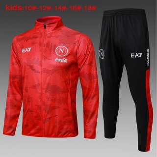 Bambino Giacca Napoli 2024/25 Rosso Bambino Giacca Napoli 2024/25 Rosso