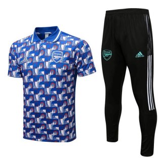 Polo Arsenal Set Completo 2022/23 Blu Polo Arsenal Set Completo 2022/23 Blu
