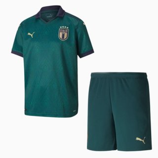 Maglia Italia Terza Bambino 2020 Verde Maglia Italia Terza Bambino 2020 Verde