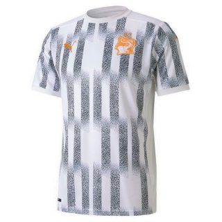 Thailandia Maglia Costa Marfil Away 2020 Bianco Thailandia Maglia Costa Marfil Away 2020 Bianco