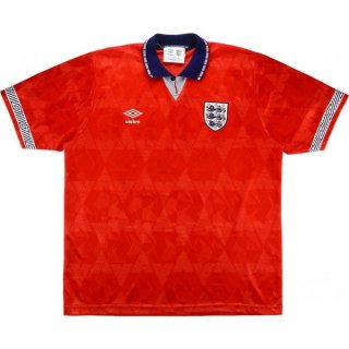 Thailandia Maglia Inghilterra Away Retro 1990 Rosso Thailandia Maglia Inghilterra Away Retro 1990 Rosso