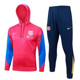 Felpa Cappuccio Barcellona 24/25 Rosso Blu 5 Felpa Cappuccio Barcellona 24/25 Rosso Blu 5