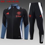 Giacca Manchester United 2024/25 Nero Grigio 2