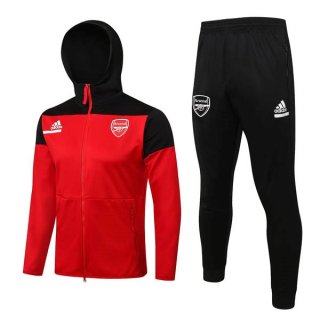Giacca Cappuccio Arsenal 2022/23 Rosso Giacca Cappuccio Arsenal 2022/23 Rosso