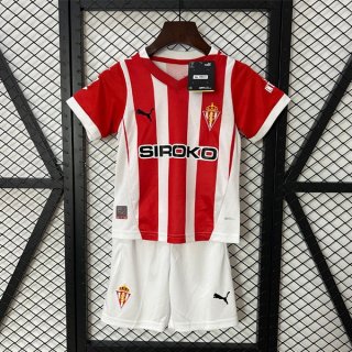 Maglia Sporting Gijon Home Bambino 2024/25 Maglia Sporting Gijon Home Bambino 2024/25