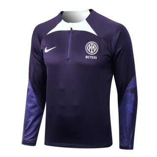 Felpa Allenamento Inter Milan Top 2023 Porpora Felpa Allenamento Inter Milan Top 2023 Porpora