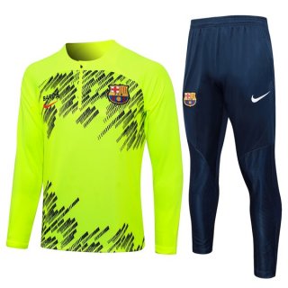 Felpa Barcellona 2024/25 Verde 2 Felpa Barcellona 2024/25 Verde 2