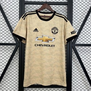 Thailandia Maglia M-U Seconda ML Retro 2019-2020 Thailandia Maglia M-U Seconda ML Retro 2019-2020