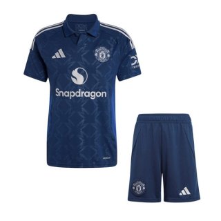 Maglia Manchester United Away Bambino 2024/25 Maglia Manchester United Away Bambino 2024/25