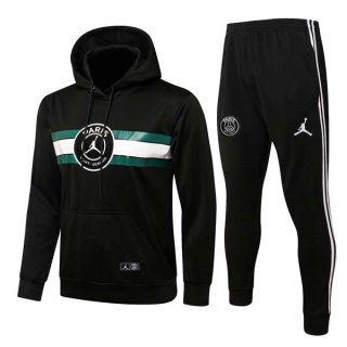 Giacca Cappuccio Paris Saint Germain 2022 Nero Verde Giacca Cappuccio Paris Saint Germain 2022 Nero Verde