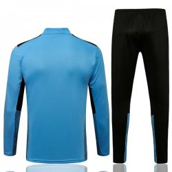 Felpa Allenamento Marsiglia 2022 Blu Nero