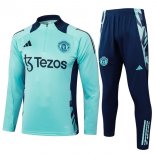 Felpa Allenamento Manchester United 2025/26 Blu