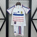 Maglia Francia Seconda Bambino Retro 1998