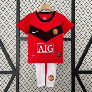 Maglia Manchester United Home Retro Bambino 2009 2010 Maglia Manchester United Home Retro Bambino 2009 2010