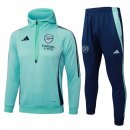 Felpa Cappuccio Arsenal 2025/26 Verde