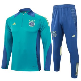 Felpa Allenamento Ajax 24/25 Verde 3 Felpa Allenamento Ajax 24/25 Verde 3