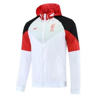 Giacca a vento Liverpool 2021/22 Bianco Rosso Giacca a vento Liverpool 2021/22 Bianco Rosso