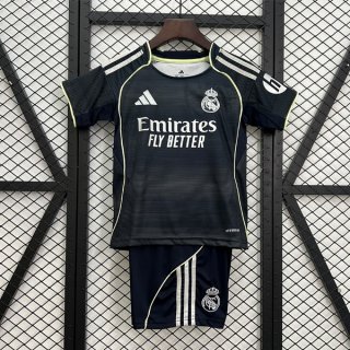 Maglia Real Madrid Away Bambino 2025/26 Maglia Real Madrid Away Bambino 2025/26