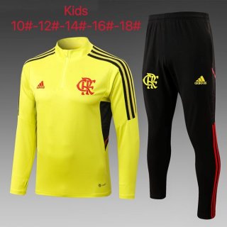 Bambino Giacca Flamengo 2022/23 Giallo Nero Bambino Giacca Flamengo 2022/23 Giallo Nero