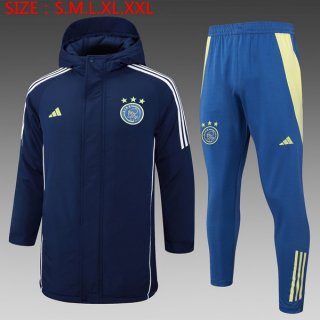 Piumino Ajax Set Completo 2024/25 Blu Piumino Ajax Set Completo 2024/25 Blu