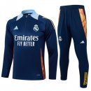 Felpa Allenamento Real Madrid 2025/26 Blu