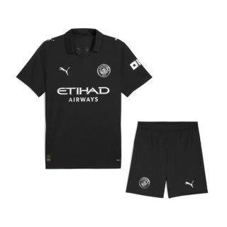 Maglia Manchester City Away Bambino 2025/26 Maglia Manchester City Away Bambino 2025/26