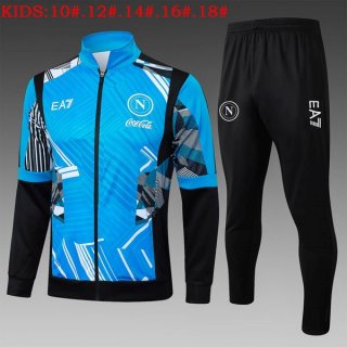 Bambino Giacca Napoli 2025/26 Blu Bambino Giacca Napoli 2025/26 Blu