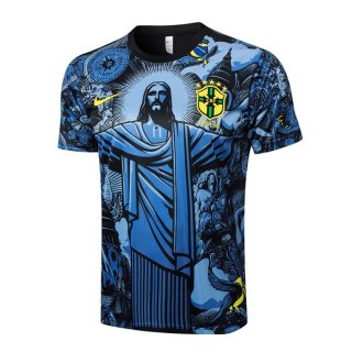 Maglia Formazione Brasile 2024/25 Blu Maglia Formazione Brasile 2024/25 Blu