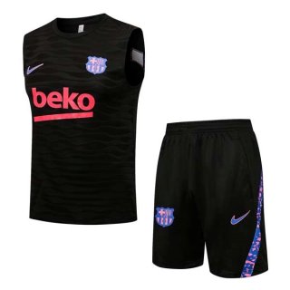 Maglia Barcellona Senza Maniche 2022 Nero Maglia Barcellona Senza Maniche 2022 Nero