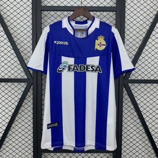 Thailandia Maglia Deportivo La Coruna Home Retro 2003-2004 Thailandia Maglia Deportivo La Coruna Home Retro 2003-2004